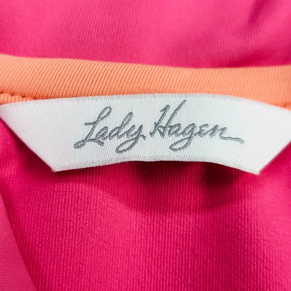 Lady Hagen Tropic Hydrodri Polo Sleeveless Women's Golf Tennis Sport WGH11312 - Picture 8 of 12